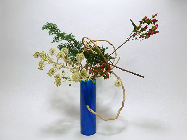 2015年11月23日月曜日、福島県郡山市・菅野草苑（かんのそうえん）教室で学ぶ大河原喜恵さんの作品