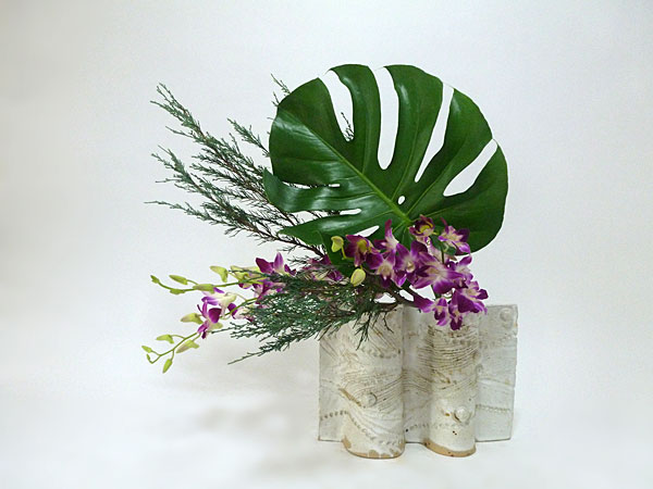 2015年9月14日月曜日、福島県郡山市・菅野草苑（かんのそうえん）教室で学ぶ遠山ハツ子さんの作品