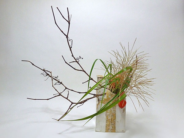 2015年9月7日月曜日、福島県郡山市・菅野草苑（かんのそうえん）教室で学ぶ大河原喜恵さんの作品