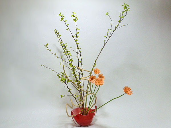 2016年4月27日水曜日、福島県郡山市・菅野草苑（かんのそうえん）教室で学ぶ大河原喜恵さんの作品