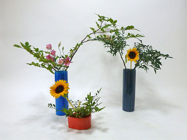 2016年8月11日木曜日、福島県郡山市・菅野草苑（かんのそうえん）教室で学ぶ円谷友子さんの作品