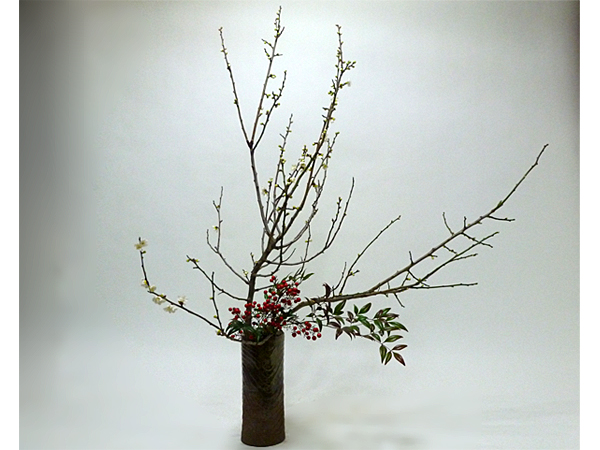 2016年1月22日金曜日、福島県郡山市・菅野草苑（かんのそうえん）教室で学ぶ大河原喜恵さんの作品