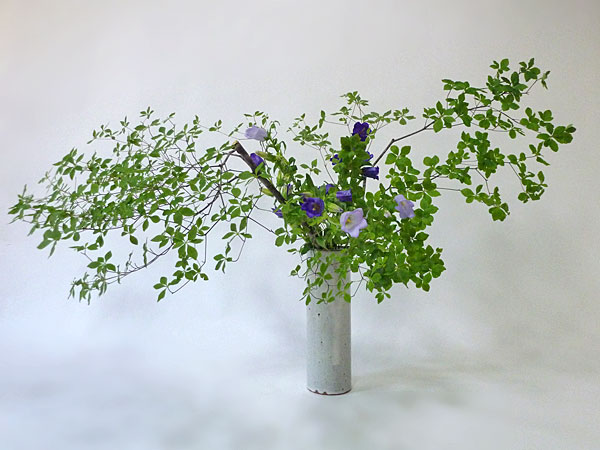 2016年6月9日木曜日、福島県郡山市・菅野草苑（かんのそうえん）教室で学ぶ石本草佳さんの作品