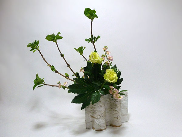 2016年3月24日木曜日、福島県郡山市・菅野草苑（かんのそうえん）教室で学ぶ遠山ハツ子さんの作品