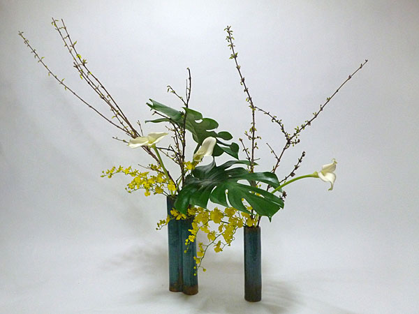 2017年2月1日水曜日、福島県郡山市・菅野草苑（かんのそうえん）教室で学ぶ石本草佳さんの作品