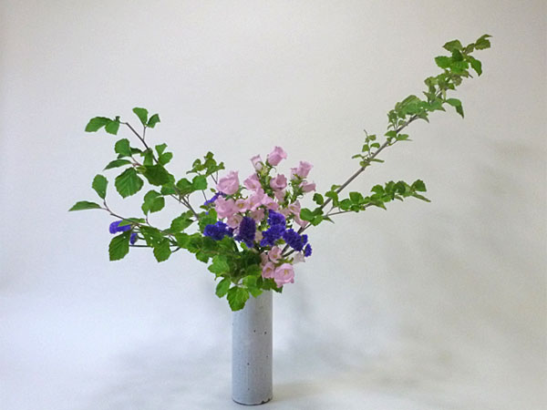 2017年5月31日水曜日、福島県郡山市・菅野草苑（かんのそうえん）教室で学ぶ石本草佳さんの作品