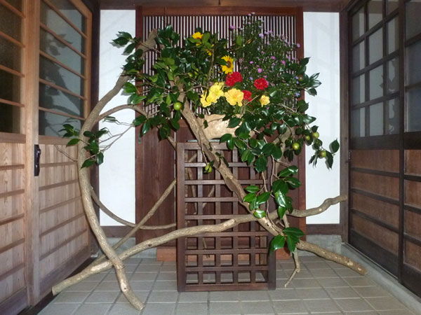 2017年10月9日月曜日、福島県郡山市・菅野草苑（かんのそうえん）教室で学ぶ石本草佳さんの作品