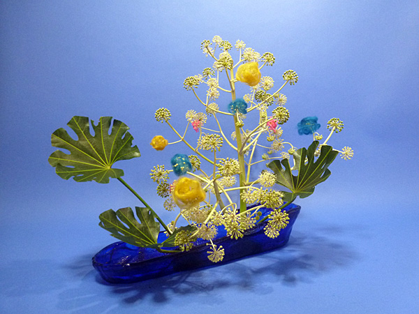 2021年12月23日木曜日、福島県・円谷尤草さんの作品